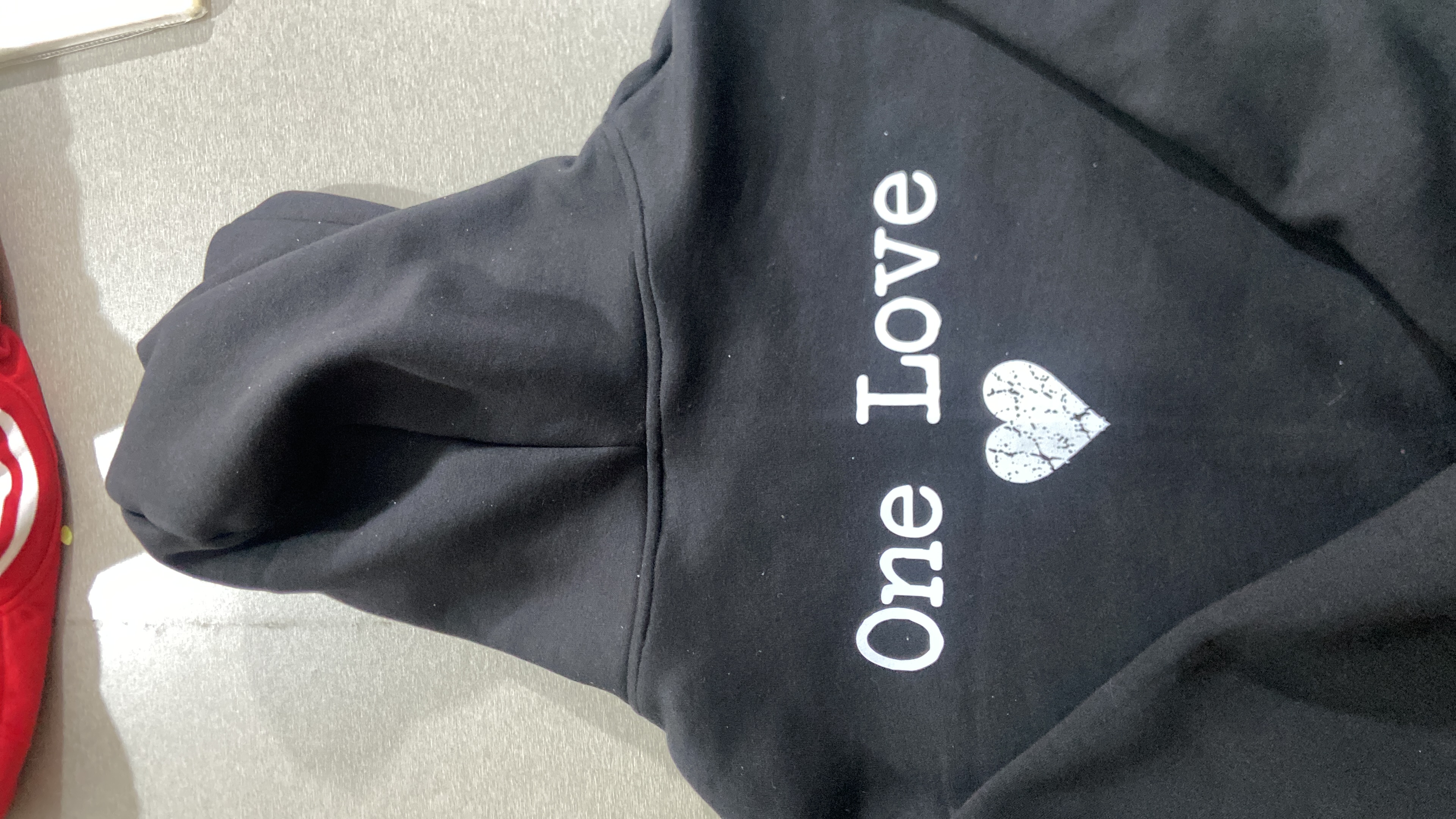 Bagpack zipper hoodie