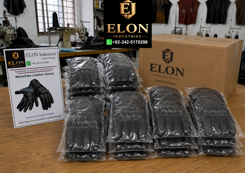 Custom Leather Motorbike Gloves For Ladies and Gents, photo 3