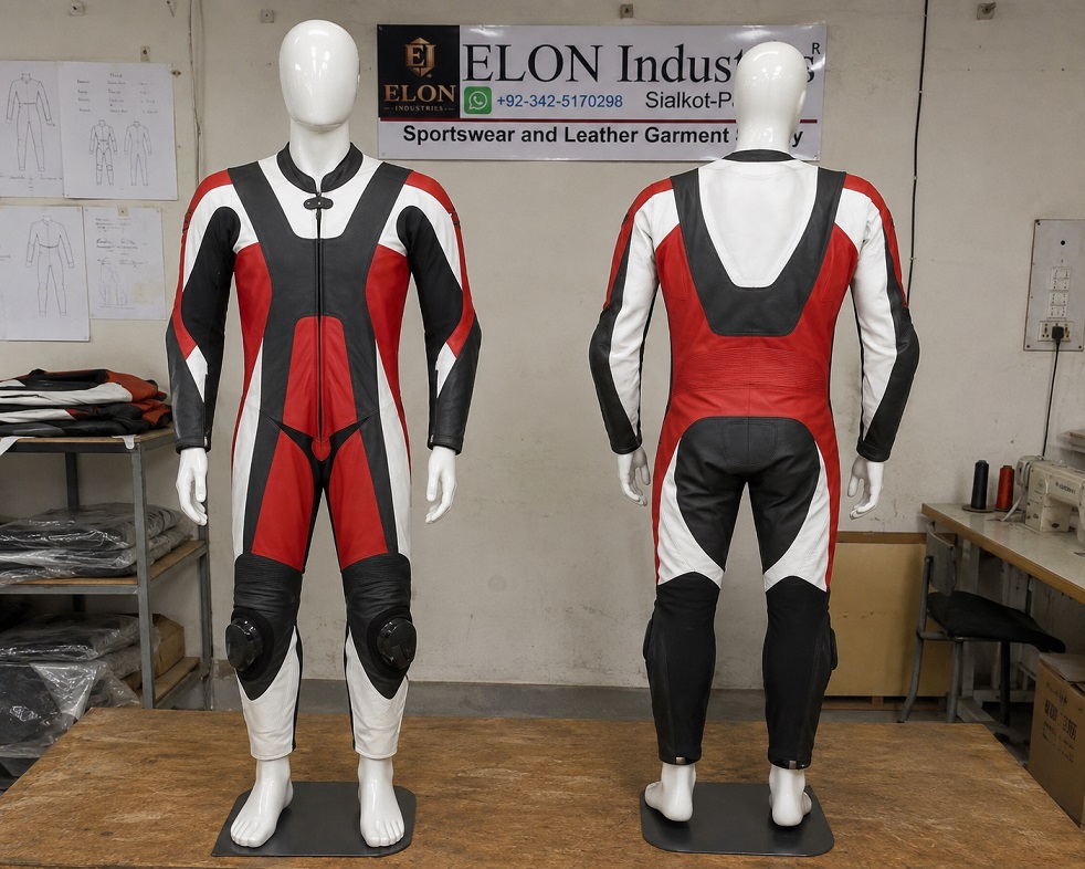Custom Leather Biker Suit For Ladies and Gents,