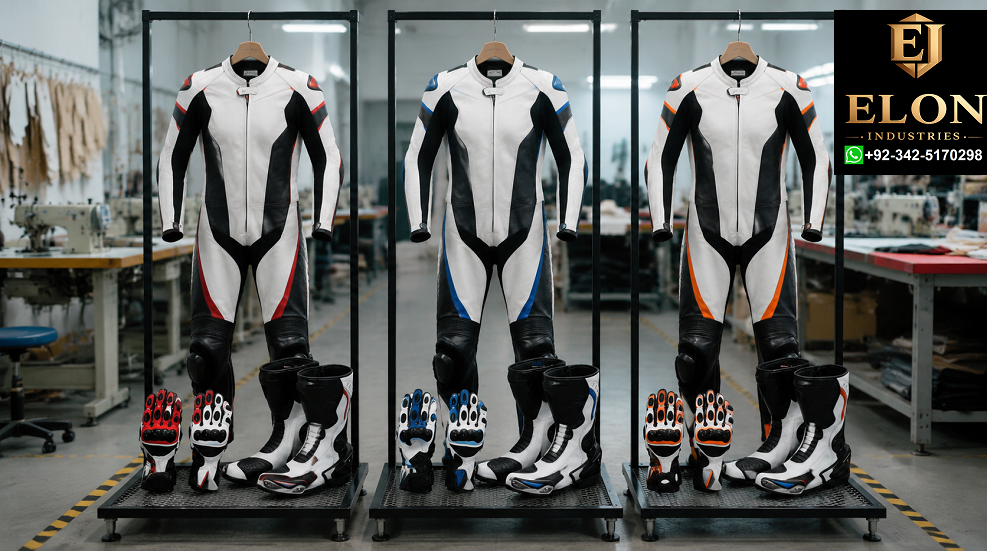 Custom Leather Biker Suit For Ladies and Gents, photo 3