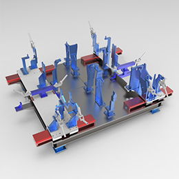 Industrial Clamping Assembly Jig