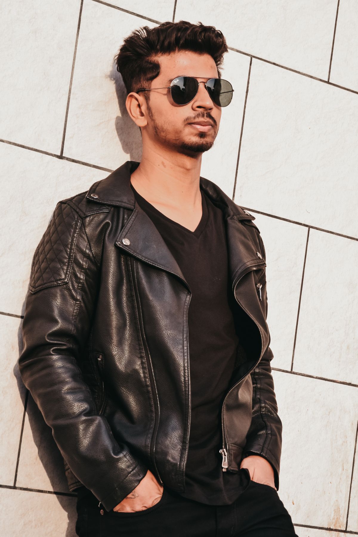 Fashion leather jackets