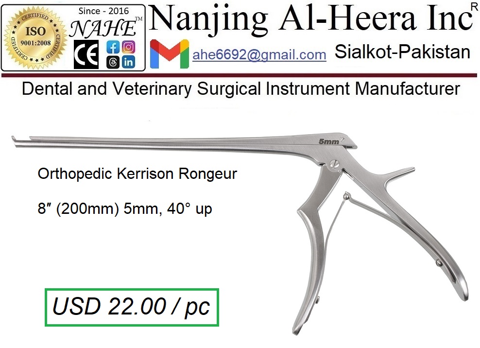 Orthopedic Surgical Instruments, Orthopedic 5mm Kerrison Ronguer Forceps photo 2