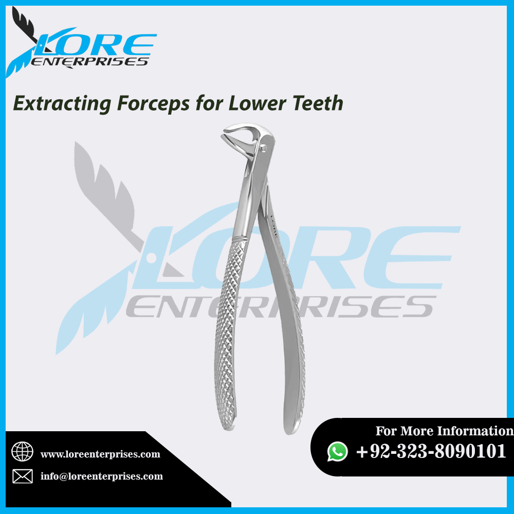 Extraction Forceps for Lower Teeth