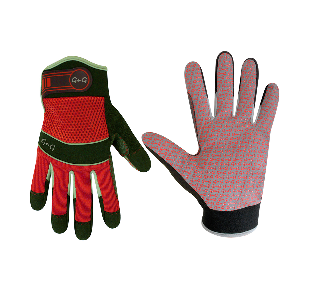 Grip Pattern Industrial Work Gloves