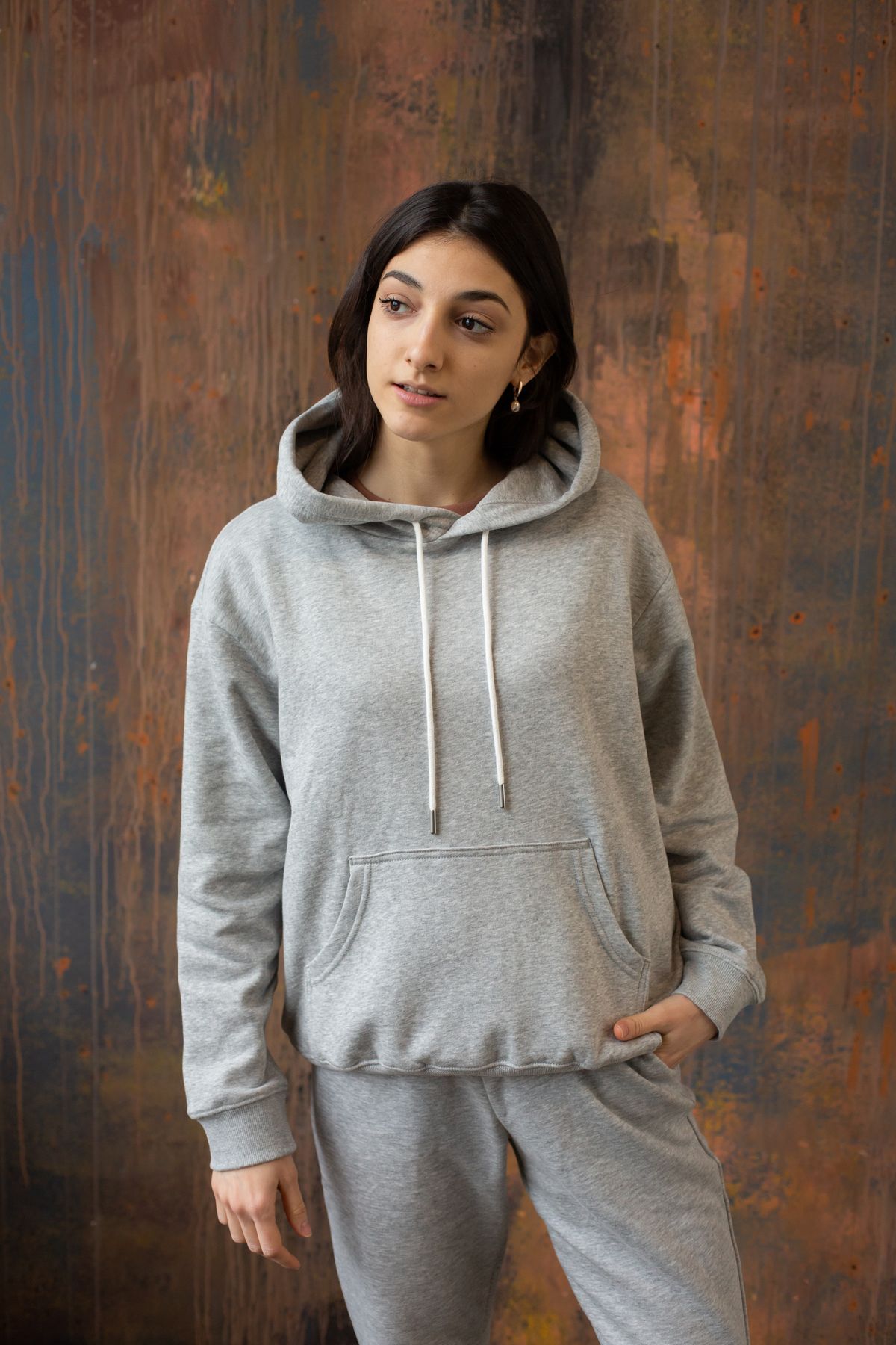 Organic cotton jersey T-shirts — crew neck blanks