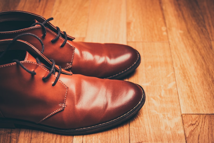 Men's leather dress shoes — monk strap and lace-up styles